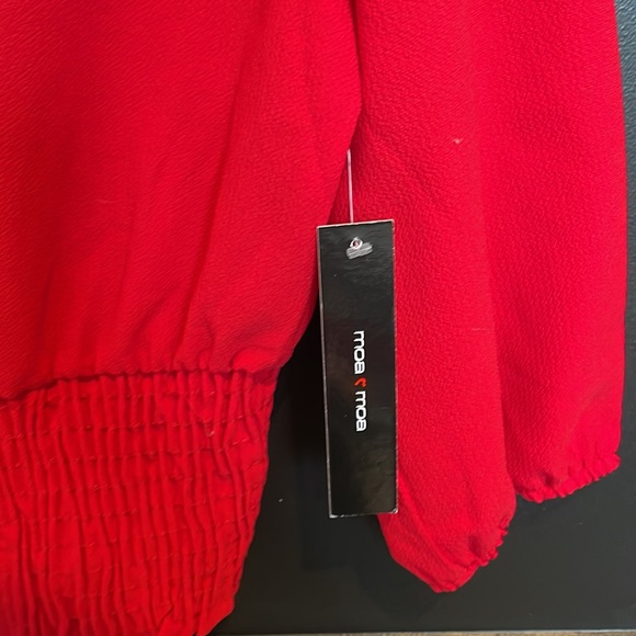 NWT Moa Moa Y2K Blouse - Picture 5 of 7